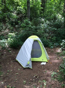Campsite at Woody Gap
